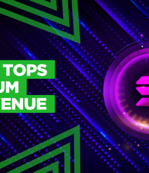 Solana Tops Ethereum For Revenue
